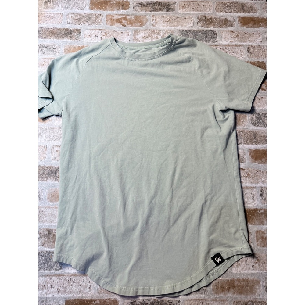 YoungLA Chapter 4 Version 2.0 Scallop Hem Gym Shirt Sage Green Mens Large